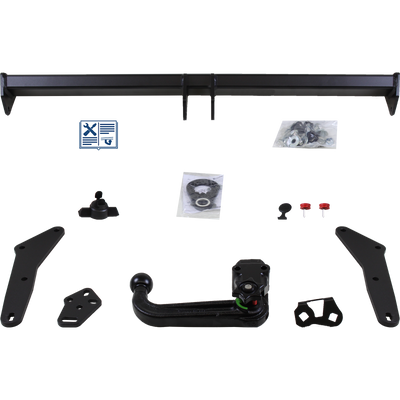 Westfalia Trekhaak afneembaar incl. TowTec elektrische set 7polig specifiek