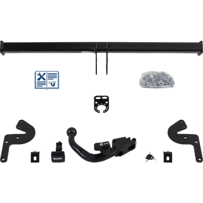 Brink Trekhaak afneembaar incl. TowTec elektrische set 7polig universeel