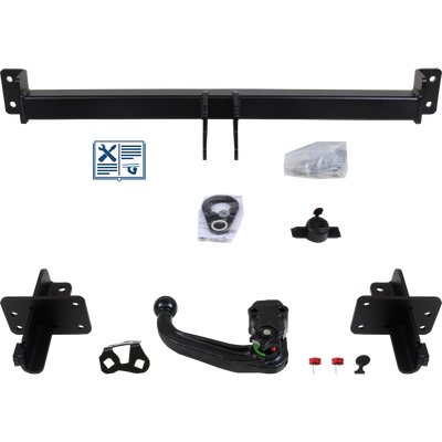 Westfalia Trekhaak afneembaar incl. TowTec elektrische set 7polig universeel