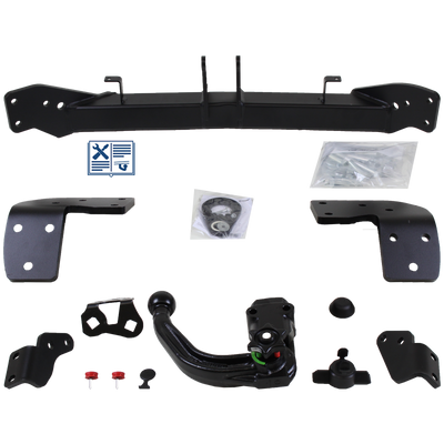 Westfalia Trekhaak afneembaar incl. TowTec elektrische set 7polig specifiek