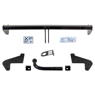 Hak-Pol Trekhaak stijf incl. TowTec elektrische set 7polig universeel
