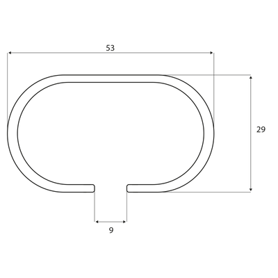 Dakdrager G3 Clop infinity 77 cm - 115 cm