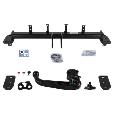 Westfalia Trekhaak afneembaar incl. TowTec elektrische set 7polig universeel