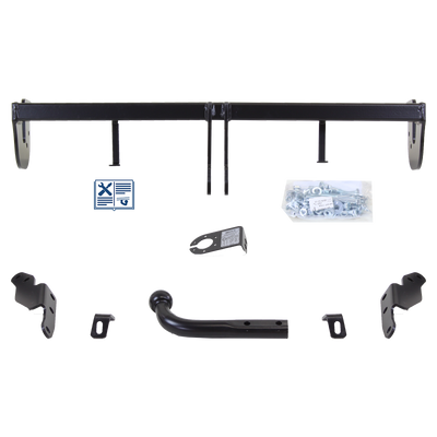 Hak-Pol Trekhaak stijf incl. TowTec elektrische set 7polig universeel