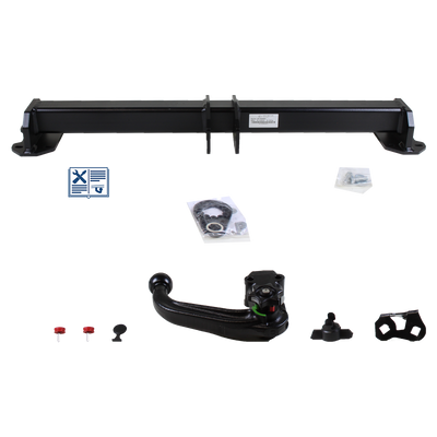 Westfalia Trekhaak afneembaar incl. TowTec elektrische set 7polig universeel