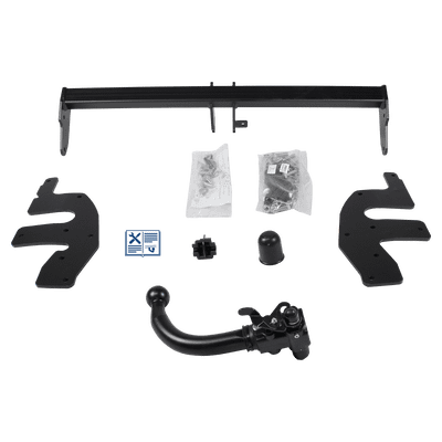 AUTO-HAK Trekhaak afneembaar incl. TowTec elektrische set 7polig specifiek