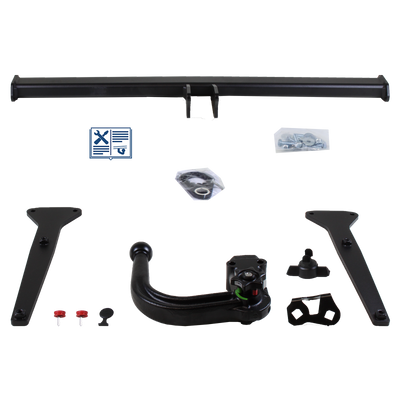 Westfalia Trekhaak afneembaar incl. TowTec elektrische set 7polig specifiek