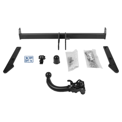 AUTO-HAK Trekhaak afneembaar incl. TowTec elektrische set 7polig universeel