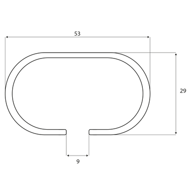 Dakdrager G3 Clop 127 cm