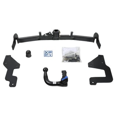 AUTO-HAK Trekhaak afneembaar incl. TowTec elektrische set 7polig specifiek