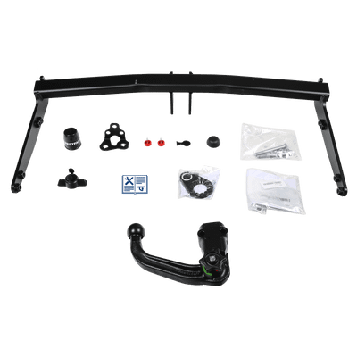 Westfalia Trekhaak afneembaar incl. TowTec elektrische set 7polig specifiek