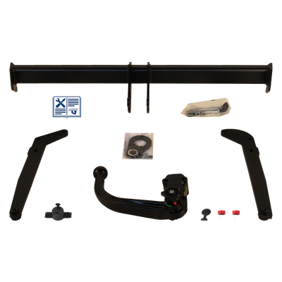 Westfalia Trekhaak afneembaar incl. TowTec elektrische set 7polig universeel