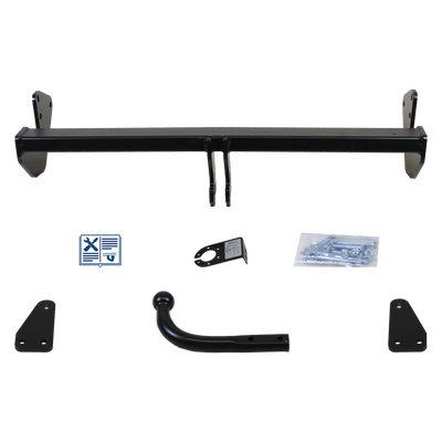 Hak-Pol Trekhaak stijf incl. TowTec elektrische set 7polig universeel