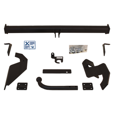 GDW Trekhaak stijf incl. TowTec elektrische set 7polig universeel