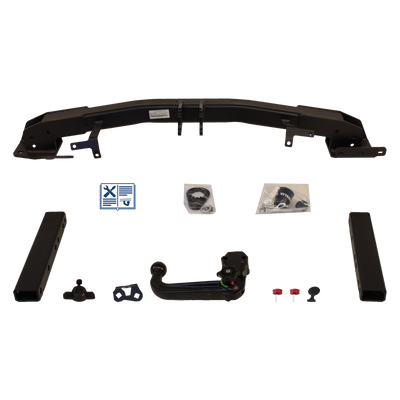 Westfalia Trekhaak afneembaar incl. TowTec elektrische set 7polig universeel