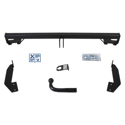 Hak-Pol Trekhaak stijf incl. TowTec elektrische set 7polig universeel