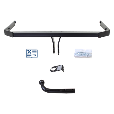 Hak-Pol Trekhaak stijf incl. TowTec elektrische set 7polig universeel