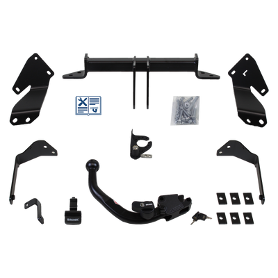 Brink Trekhaak afneembaar incl. Brink elektrische set 13 polig specifiek