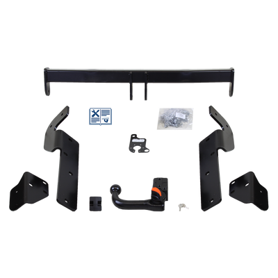 TowCar Trekhaak afneembaar incl. TowTec elektrische set 7polig universeel