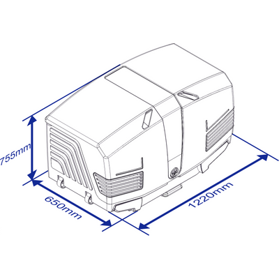 Achterbox TowBox V3 zwart
