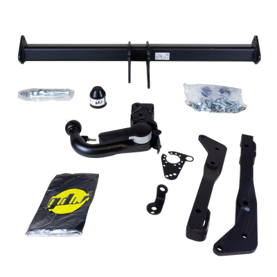 GDW Trekhaak afneembaar incl. TowTec elektrische set 7polig universeel