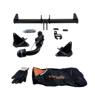 TowCar Trekhaak afneembaar incl. TowTec elektrische set 7polig specifiek