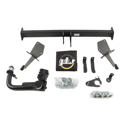 GDW Trekhaak afneembaar incl. TowTec elektrische set 7polig universeel