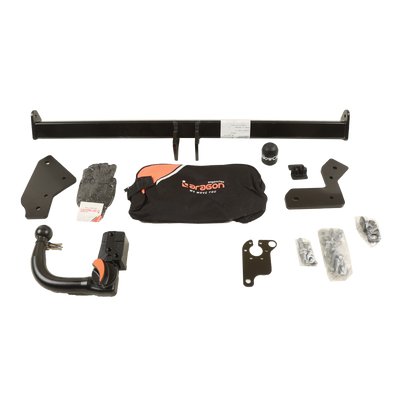 TowCar Trekhaak afneembaar incl. TowTec elektrische set 7polig universeel