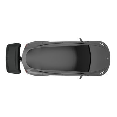 Achterbox Thule Arcos Platform + Thule Arcos Box L