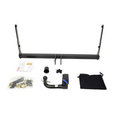 AUTO-HAK Trekhaak afneembaar incl. TowTec elektrische set 7polig universeel