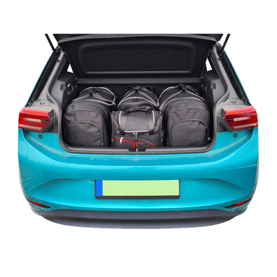 ELMASLINE 3D rubberen matten & kofferbakmat set voor VW ID.3 | Standaard laadvloer | 2020-2025 | Belangrijke opmerking