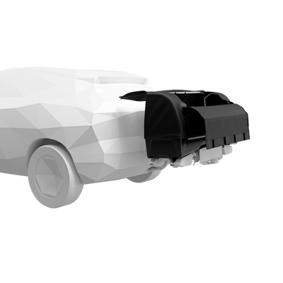 Achterbox Thule Onto 2 voor de fietsendrager Thule EasyFold 3