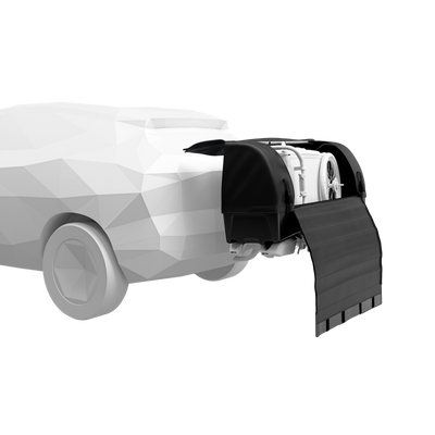 Achterbox Thule Onto 2 voor de fietsendrager Thule EasyFold 3