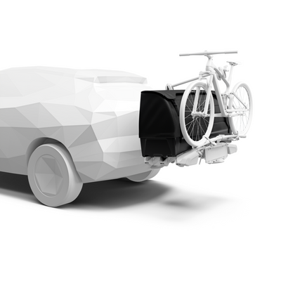 Achterbox Thule Onto 2 voor de fietsendrager Thule EasyFold 3