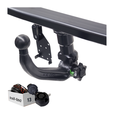 TowCar Trekhaak afneembaar incl. TowTec elektrische set 7polig specifiek